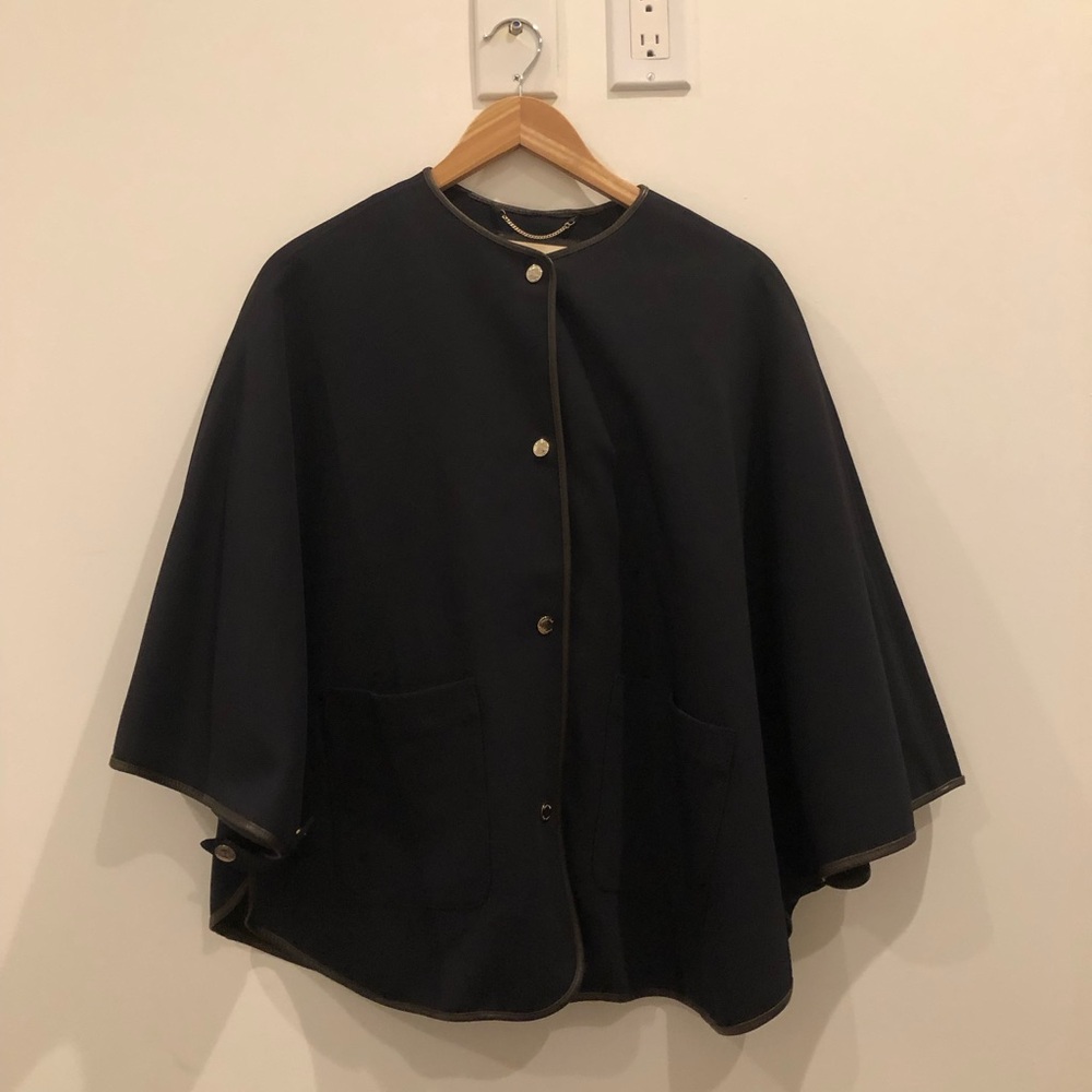 Massimo Dutti Vintage Cape Jacket
